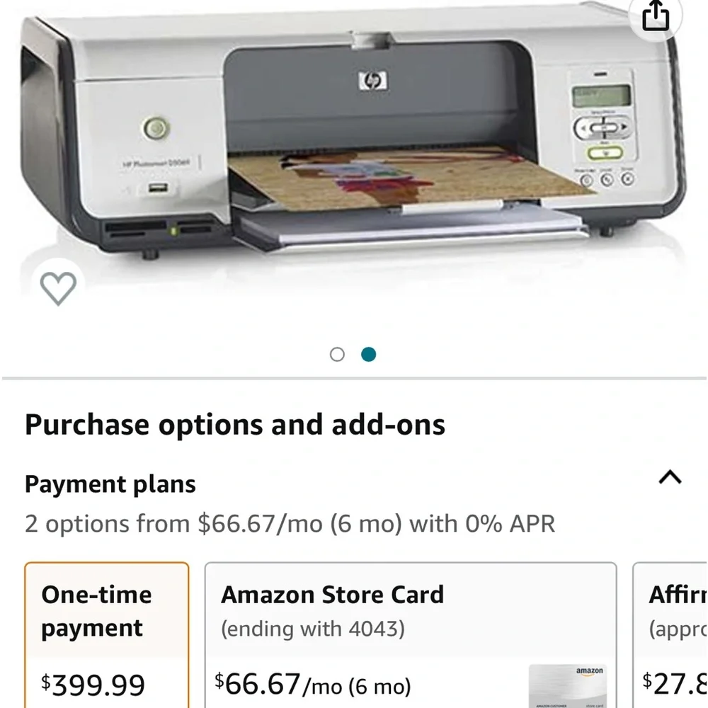 HP D5069 Photosmart Printer